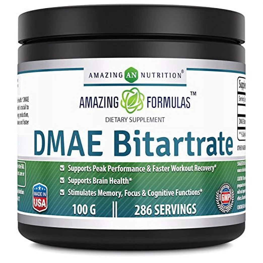 DMAE Bitartrate 100G 286 Servings